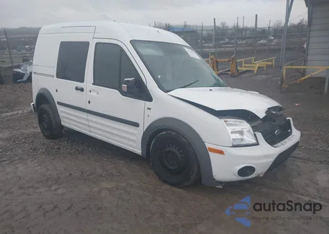 2010 Ford Transit Connect Xlt z USA, uszkodzony, nr VIN NM0LS6BN3AT004723